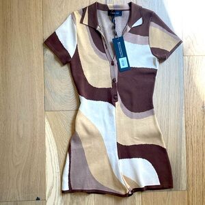 NWT-White Fox Boutique “Time of our Lives” playsuit